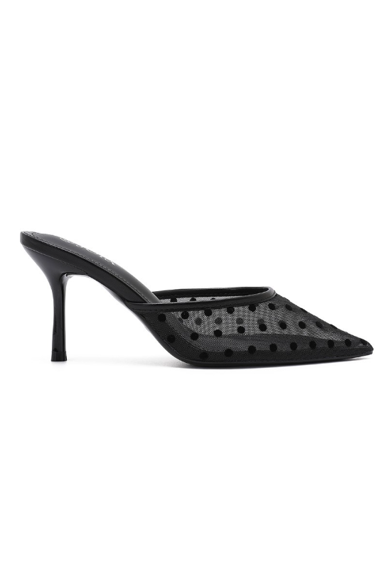 Escarpin en Mesh - Marron - taille 39 - vue 16