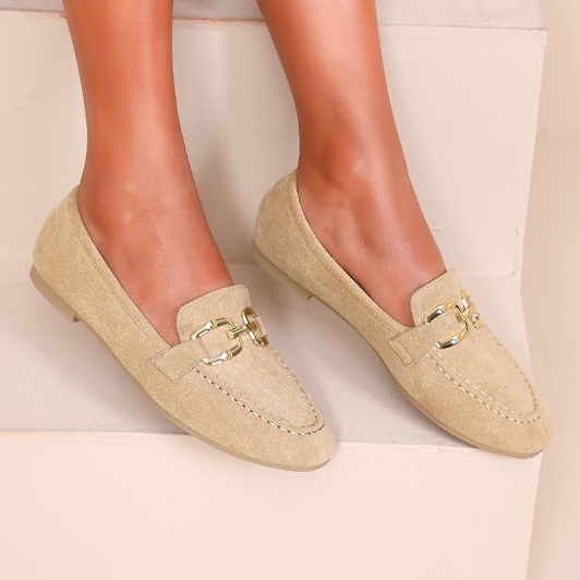 Mocassins en Suédine– Douceur et Sophistication - Noir - taille 39 - vue 4