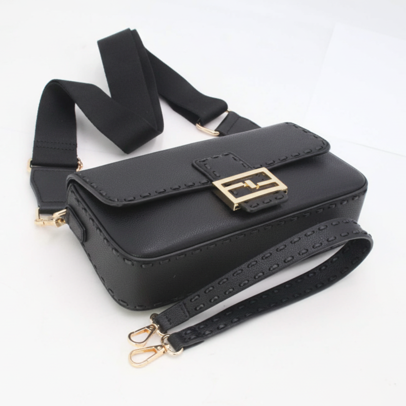 Sac Baguette Iconique - Noir