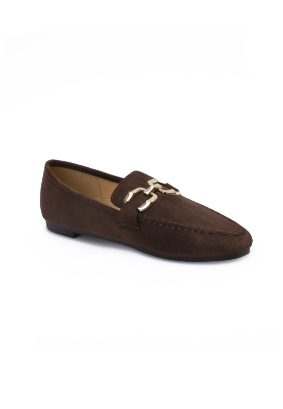Mocassins en Suédine– Douceur et Sophistication - Kaki - taille 40 - vue 11