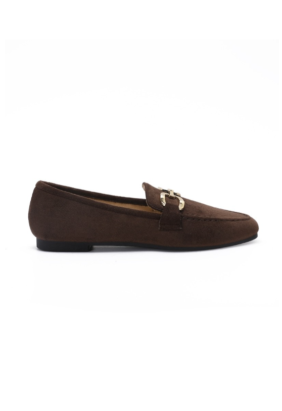 Mocassins en Suédine– Douceur et Sophistication - Kaki - taille 41 - vue 12