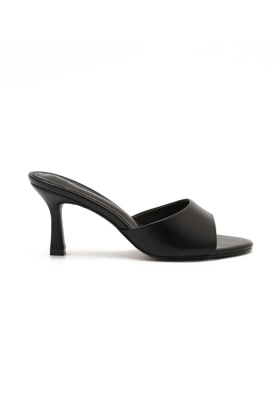 Sandales à talons simple avec bout ouvert et rond - Nude - taille 41 - vue 12
