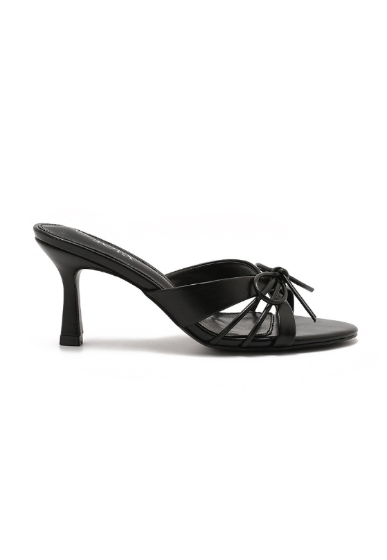 Sandale à Talons et Nœud Délicat - Marron - taille 38 - vue 9