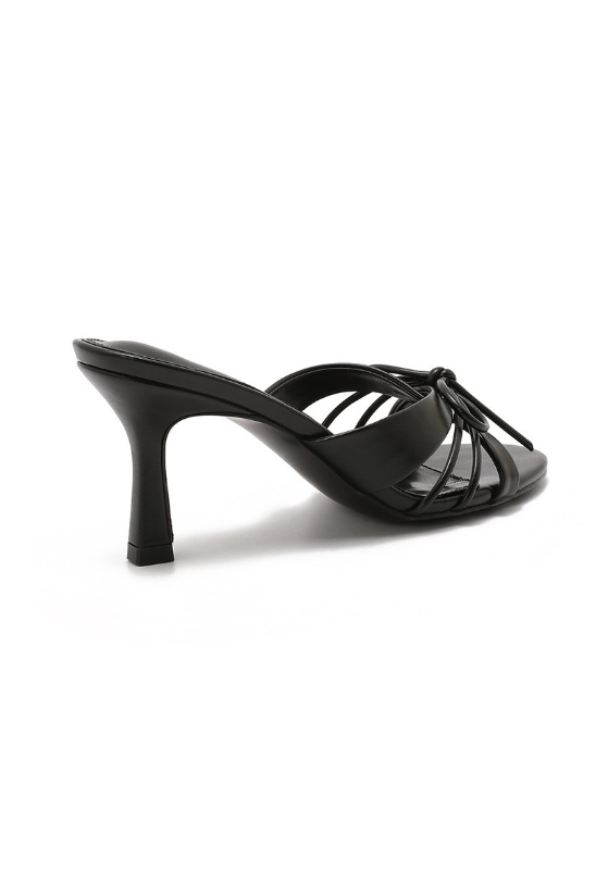Sandale à Talons et Nœud Délicat - Marron - taille 39 - vue 10