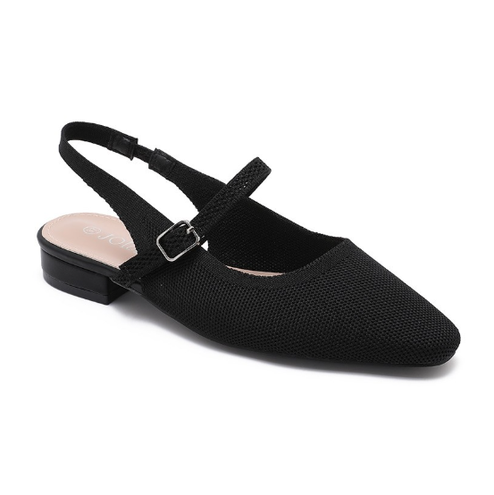 Ballerines en Mesh Doré – Confort & Éclat - Kaki - taille 37 - vue 8