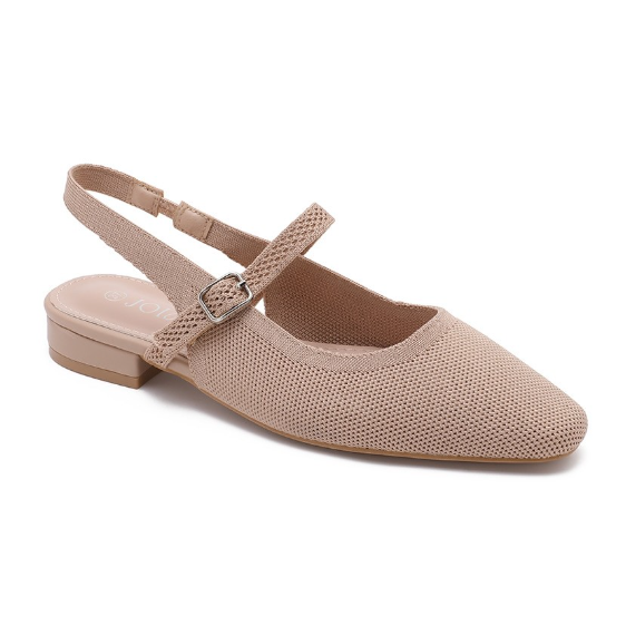 Ballerines en Mesh Doré – Confort & Éclat - Kaki - taille 41 - vue 12