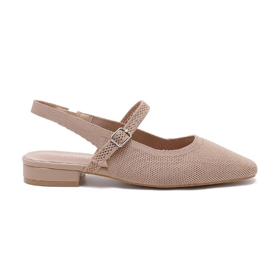 Ballerines en Mesh Doré – Confort & Éclat - Camel - taille 36 - vue 13
