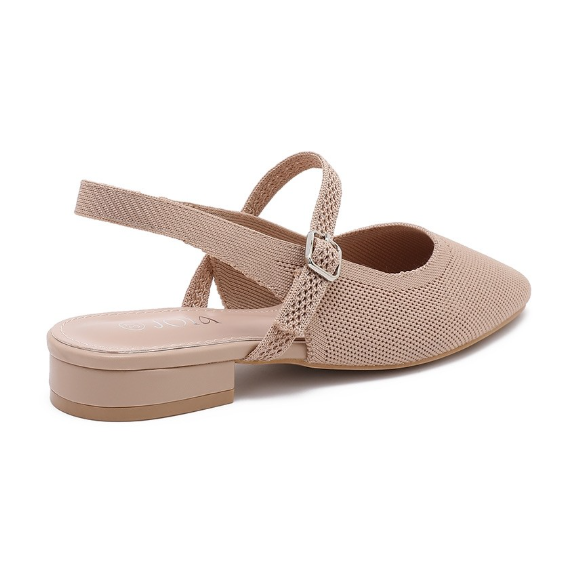 Ballerines en Mesh Doré – Confort & Éclat - Camel - taille 37 - vue 14