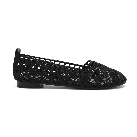 Ballerines en Crochet Bohème - Blanc - taille 38 - vue 9