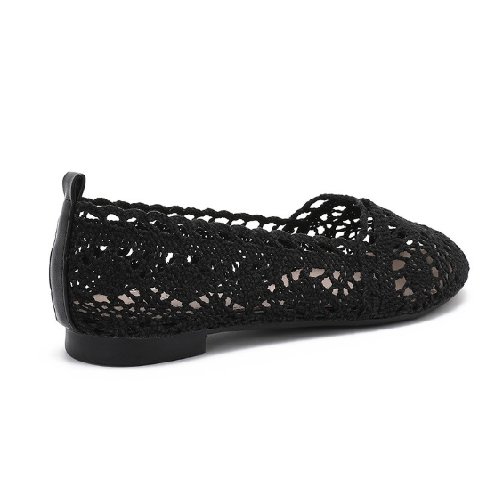 Ballerines en Crochet Bohème - Blanc - taille 39 - vue 10