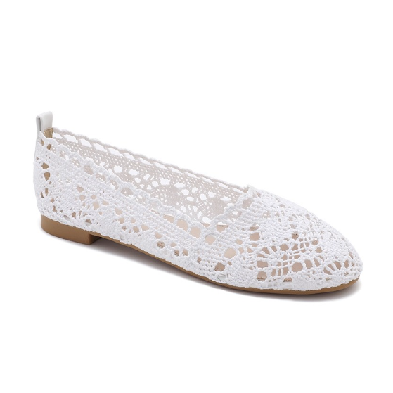 Ballerines en Crochet Bohème - Noir - taille 40 - vue 5