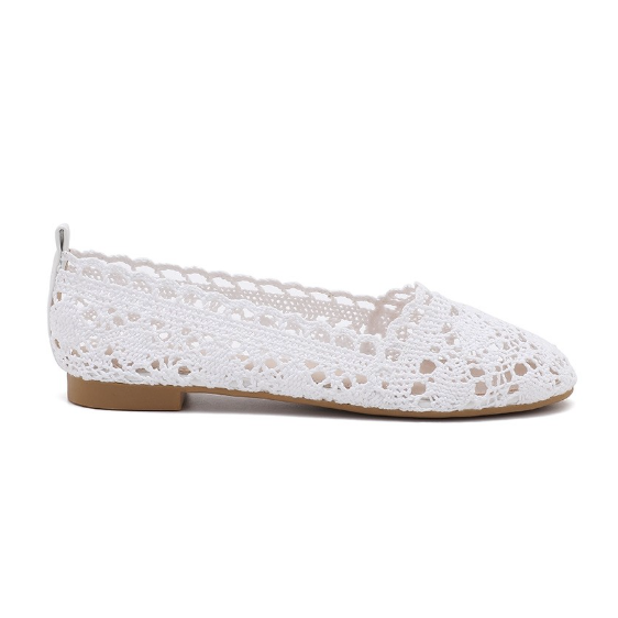 Ballerines en Crochet Bohème - Noir - taille 41 - vue 6