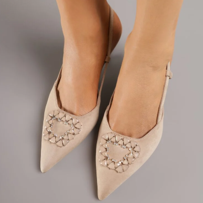 Chaussures talon bijoux - Noir - taille 40 - vue 5
