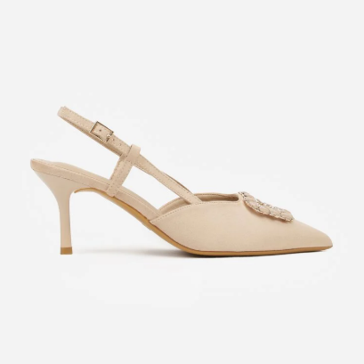 Chaussures talon bijoux - Noir - taille 41 - vue 6