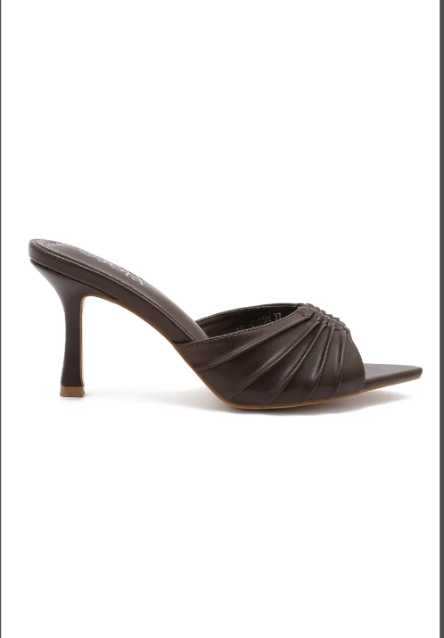 Sandales à Talons Pointues - Marron - taille 39 - vue 16