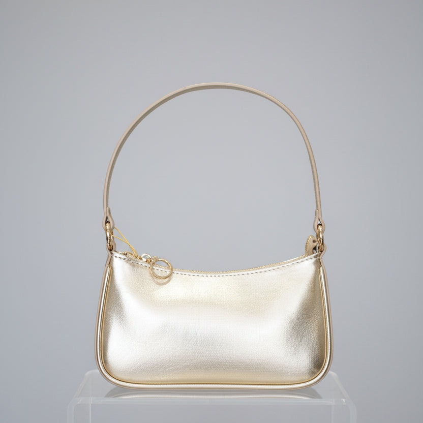 Sac Baguette Minimaliste - Or