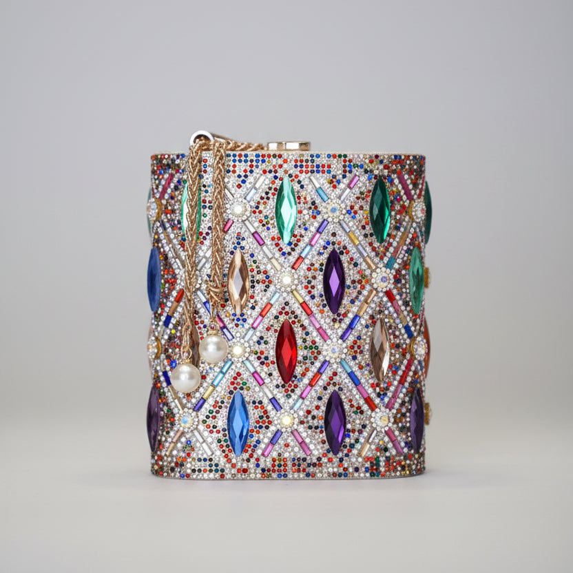 Sac Seau Ornementé - Rouge