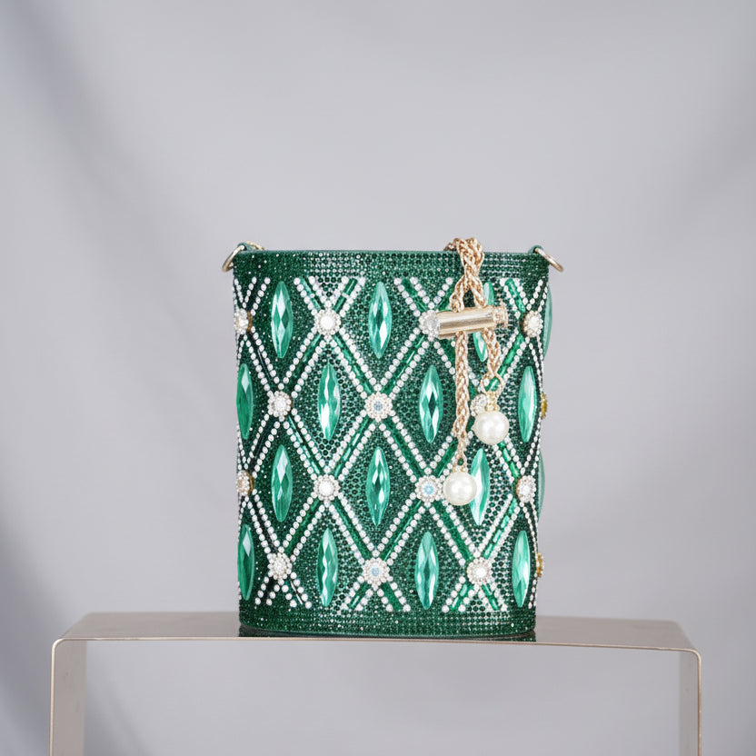 Sac Seau Ornementé - Rouge