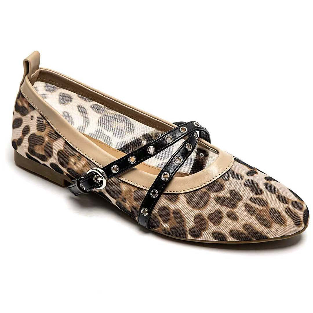 Ballerines en maille avec brides - Noir - taille 38 - vue 3