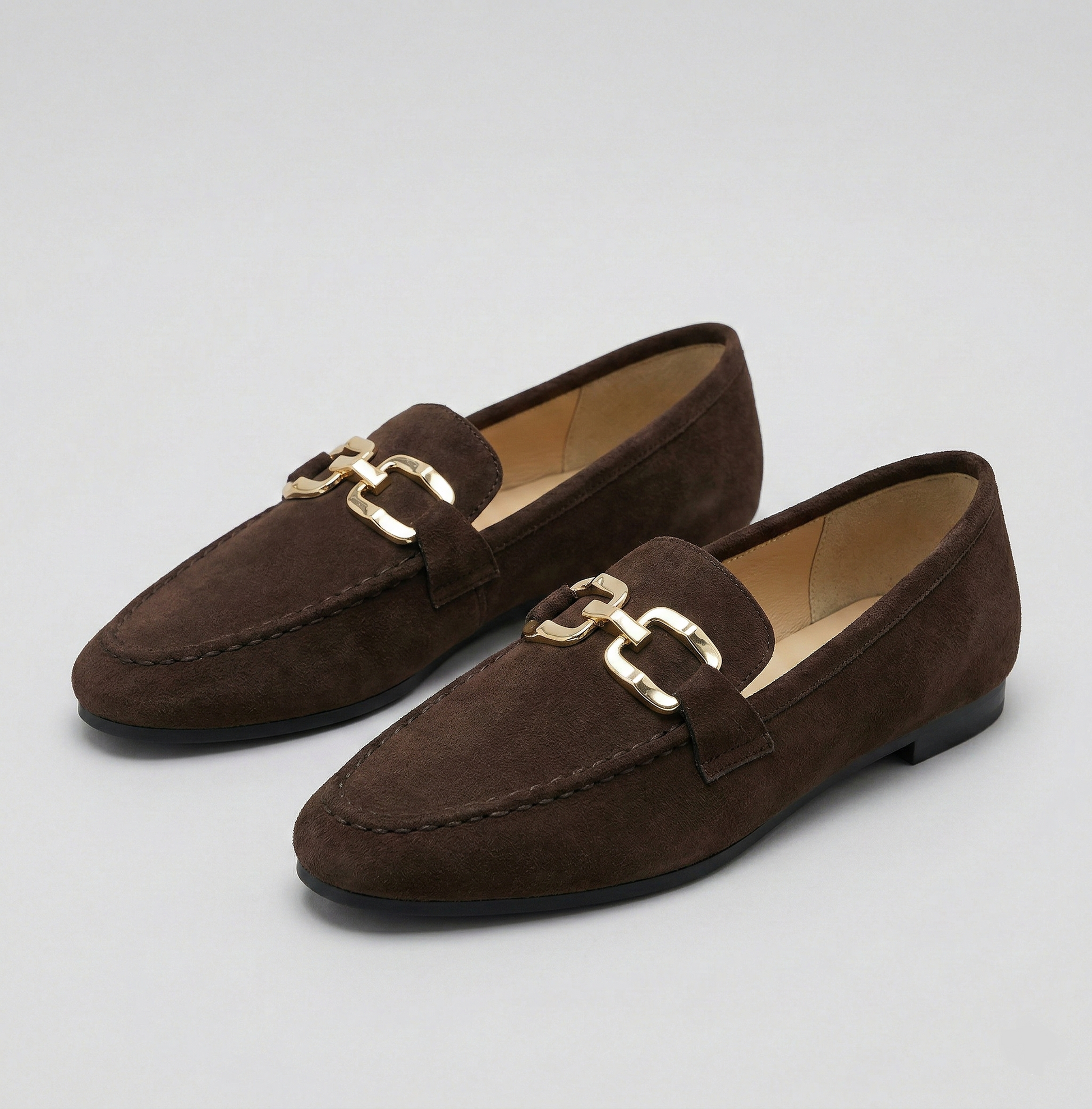 Mocassins en Suédine– Douceur et Sophistication - Noir - taille 38 - vue 3