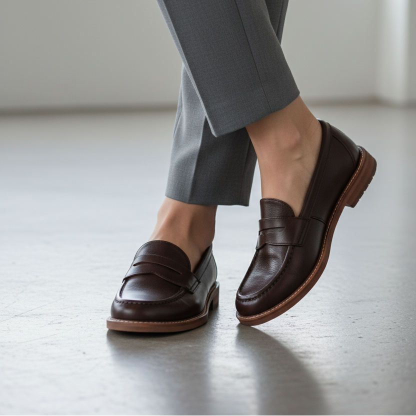 Ensemble Élégance Intemporelle - Marron - taille 40 - vue 5