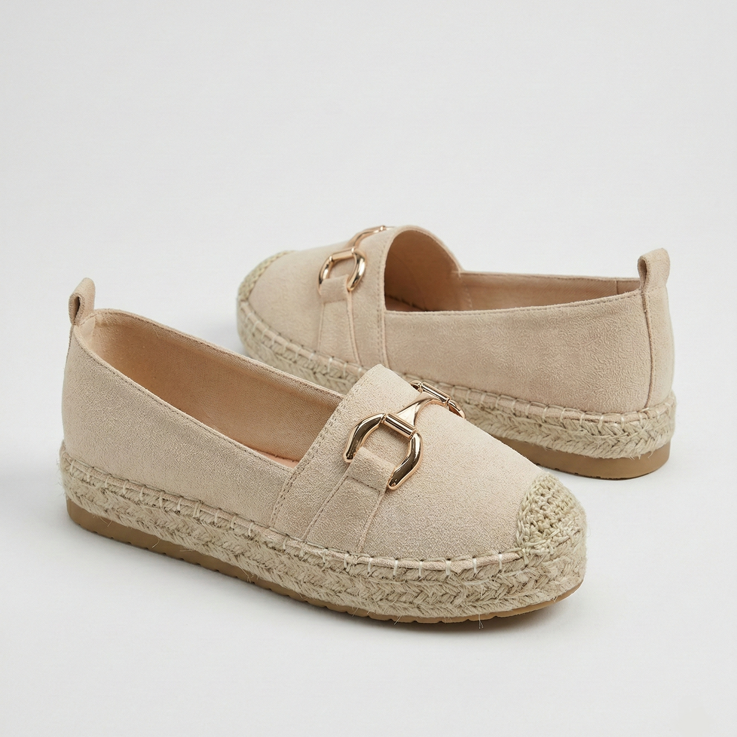 Espadrilles à Mors Doré - Noir - taille 38 - vue 3