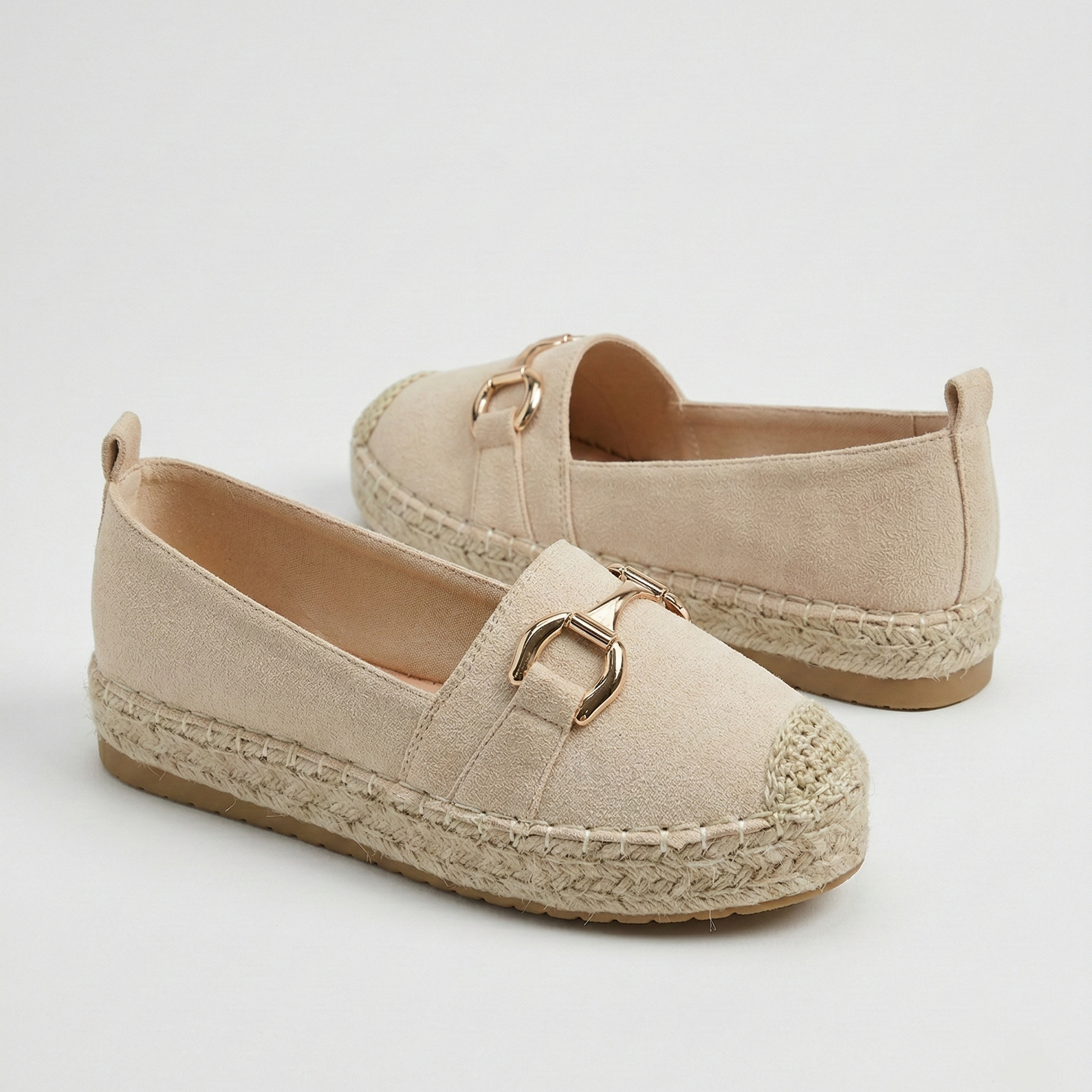 Espadrilles à Mors Doré - Noir - taille 38 - vue 3