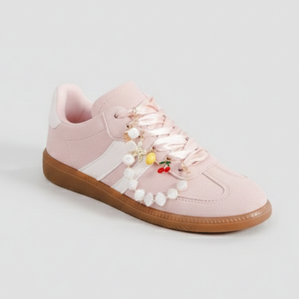 Basket avec bijoux - Marron - taille 37 - vue 14