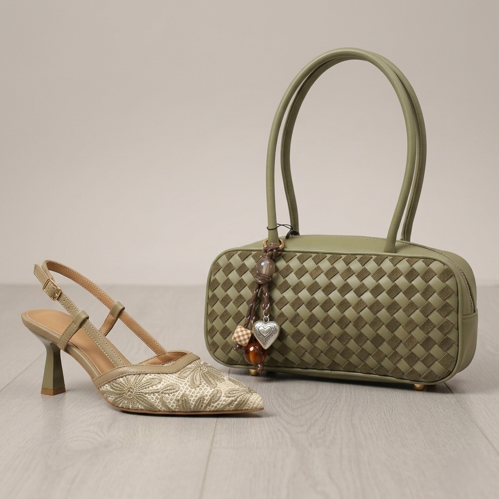 L'Élégance Signature : Duo Sac à Main et Escarpins - Noir - taille 37 - vue 2