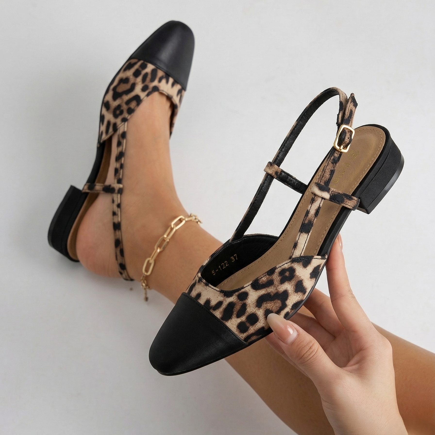 Escarpins Slingback - Noir - taille 40 - vue 5
