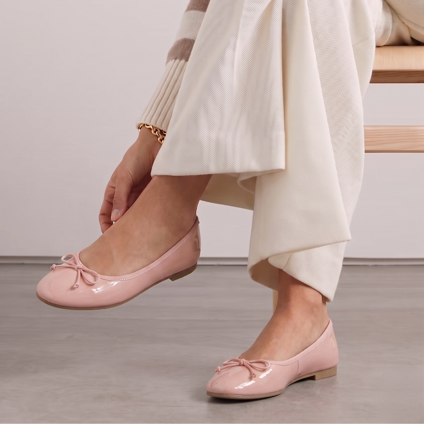 Ballerine Classique - Beige - taille 37 - vue 8