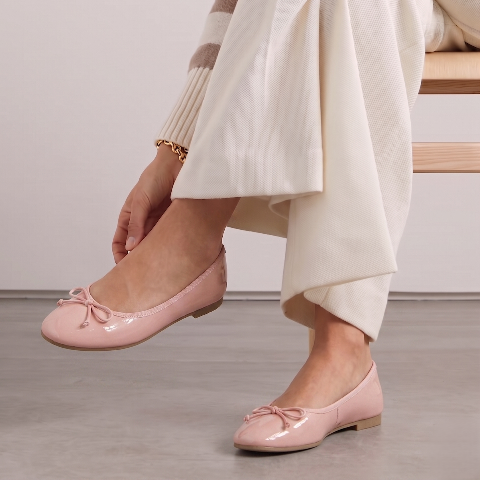 Ballerine Classique - Beige - taille 37 - vue 8