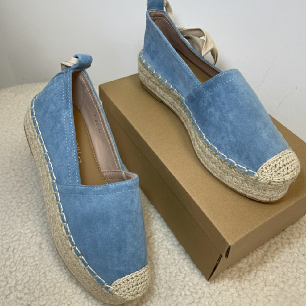 spadrilles Compensées à Lacets - Noir - taille 39 - vue 4