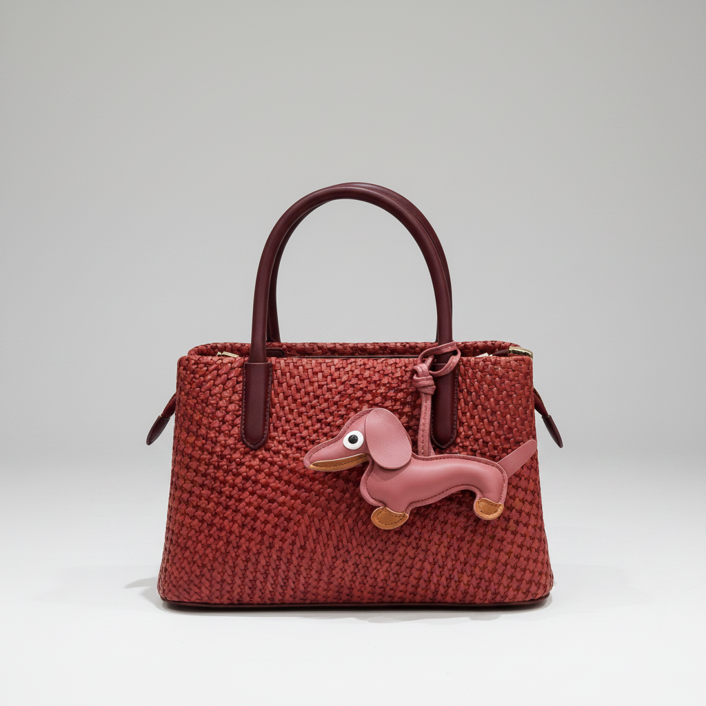 sac à main élégant - Marron - vue 2