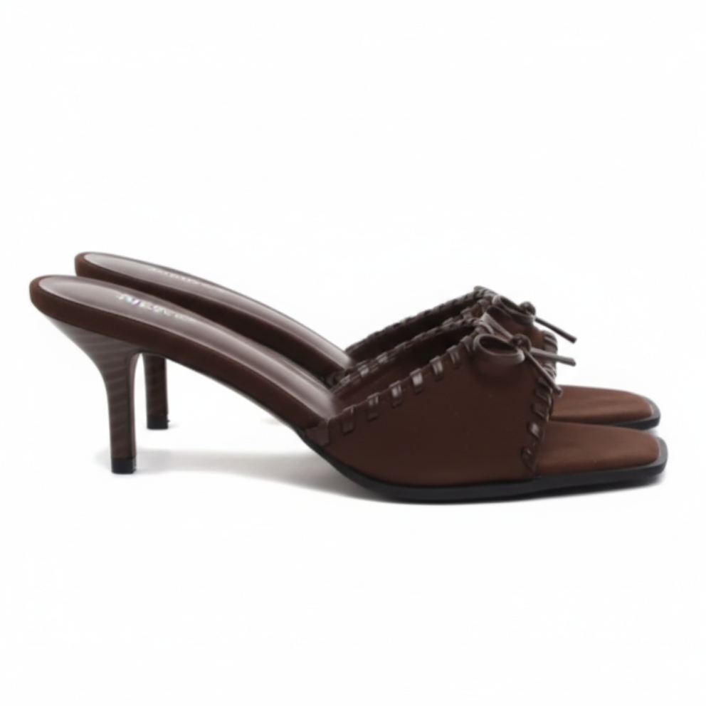 Sandales à Petit Talon - Noir - taille 39 - vue 4