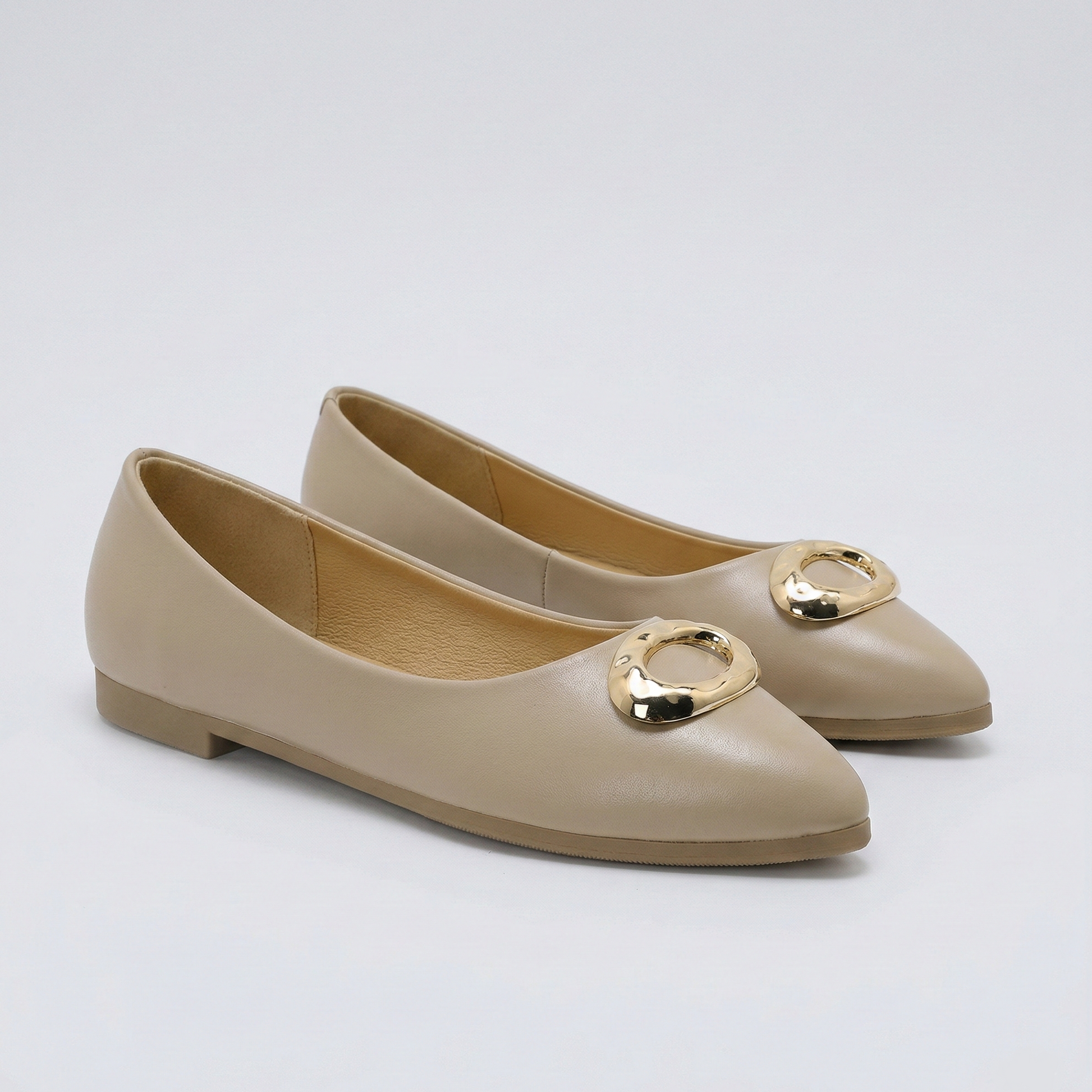 Ballerines pour femmes avec boucles - Noir - taille 38 - vue 3