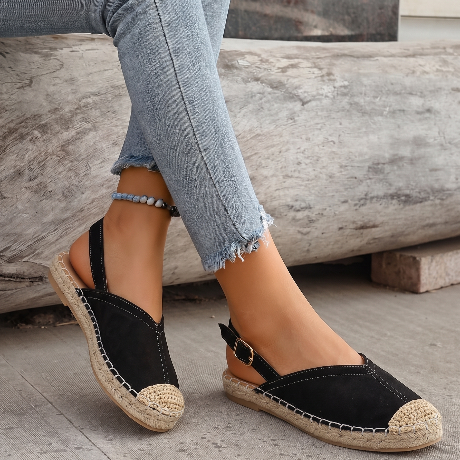 Ballerines très chic - Noir - taille 37 - vue 2