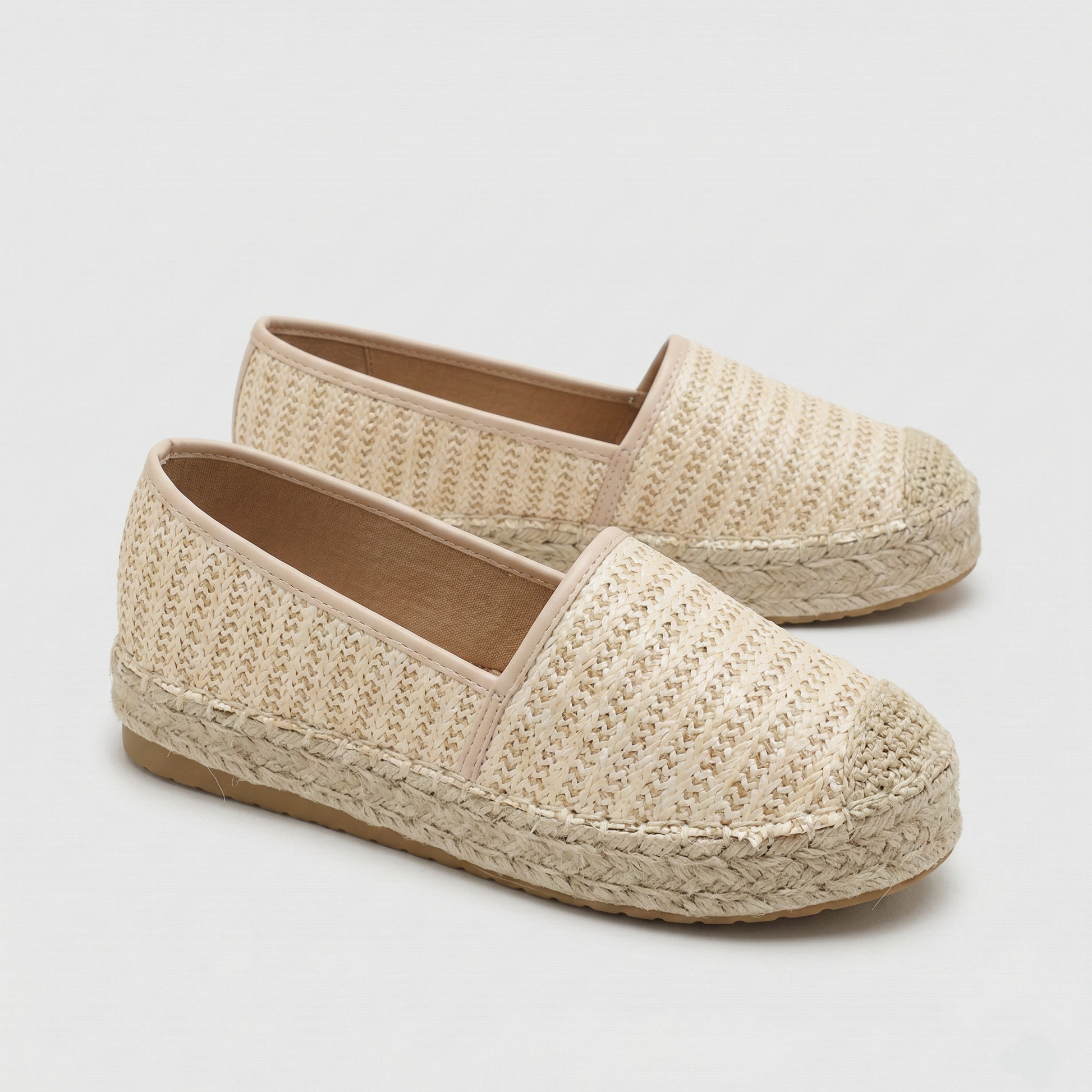 Espadrilles plates décontractées - Noir - taille 38 - vue 3