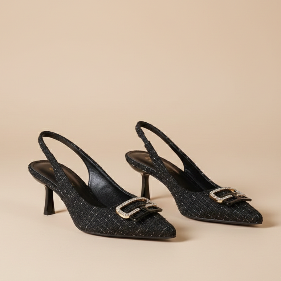 Escarpins slingback amita - Beige - taille 37 - vue 8