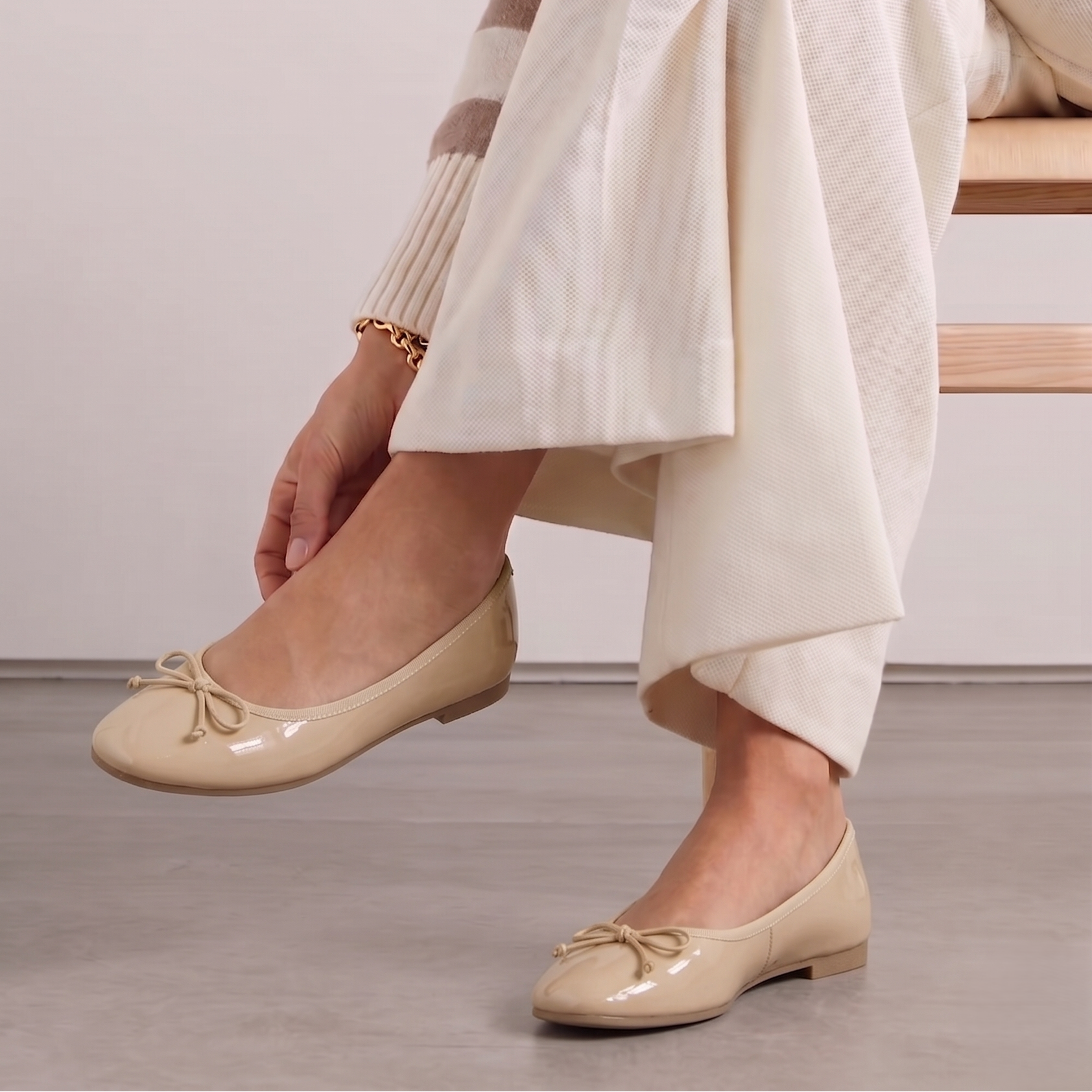 Ballerine Classique - Beige - taille 41 - vue 12