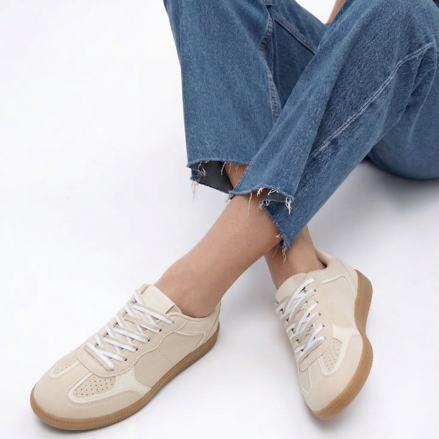 Baskets - Blanc - taille 38 - vue 9