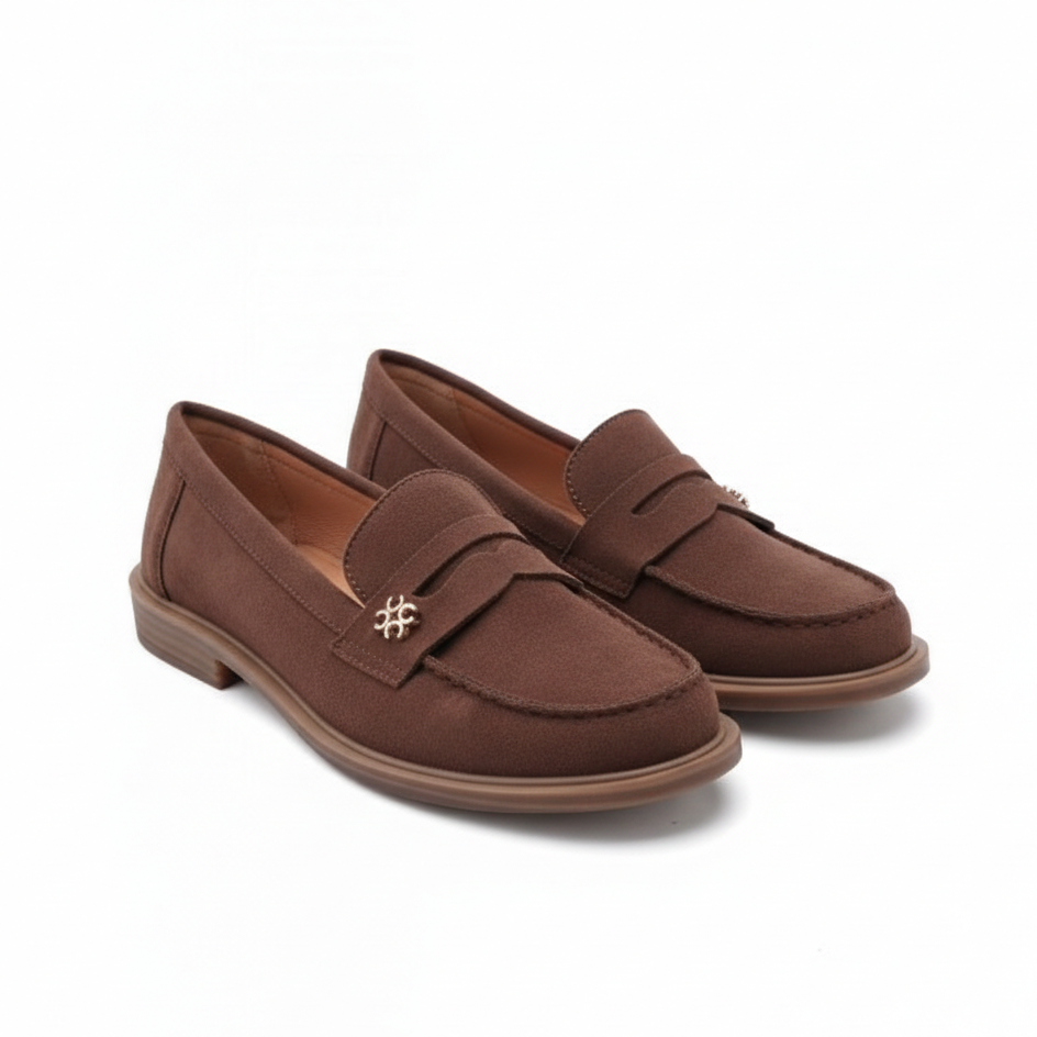 Mocassin Grinning en daim - Noir - taille 38 - vue 3