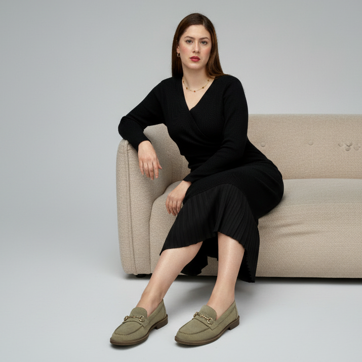Mocassins femme classique - Noir - taille 37 - vue 2