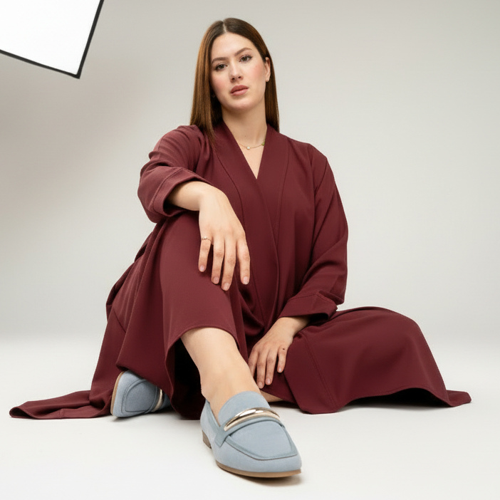 Mocassin en suède synthétique - Noir - taille 39 - vue 4