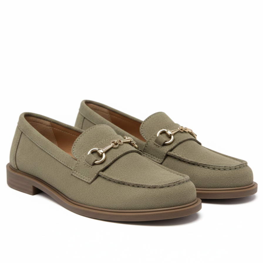 Duo Élégance Sac & Mocassins - Vert - taille 38 - vue 3