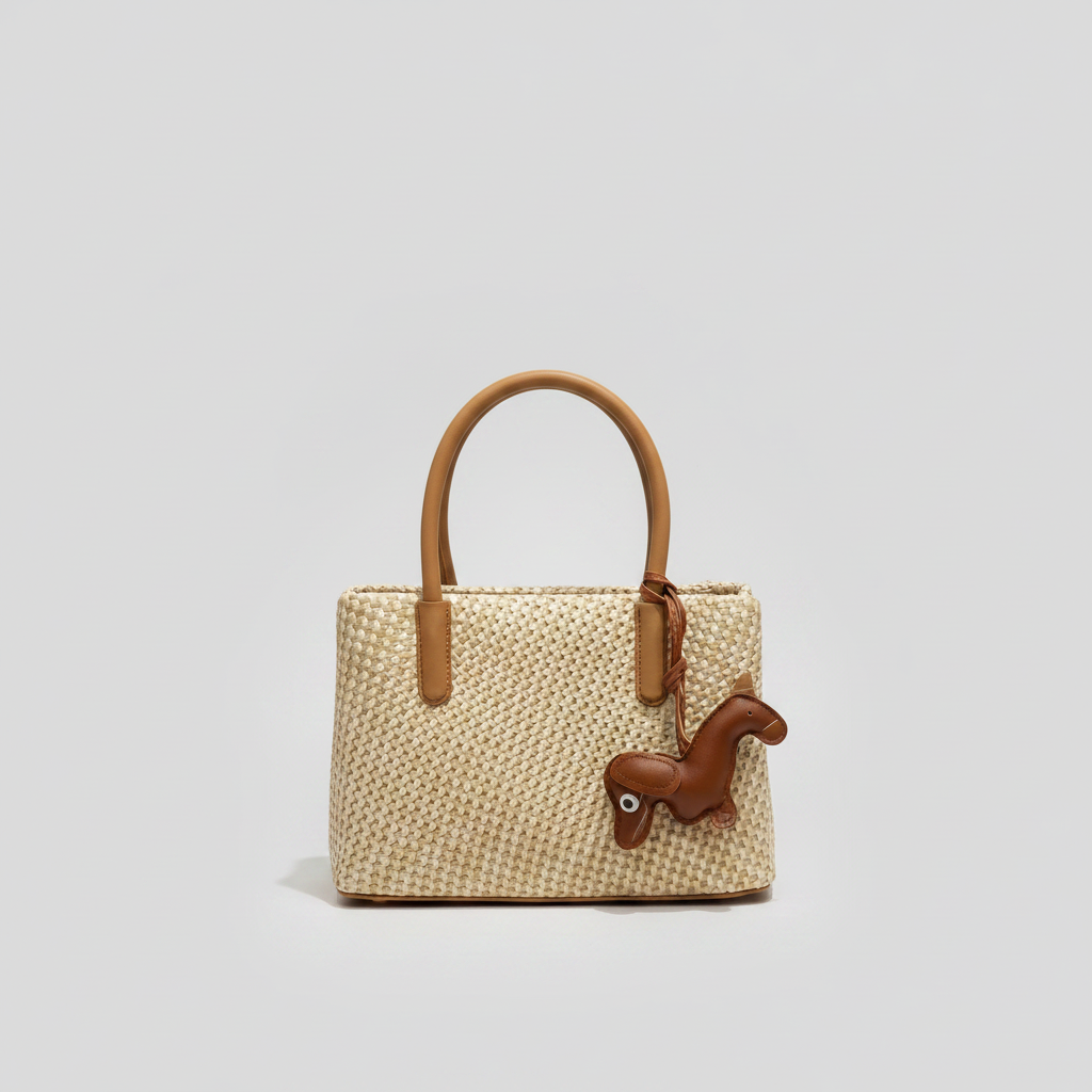 sac à main élégant - Kaki - vue 4