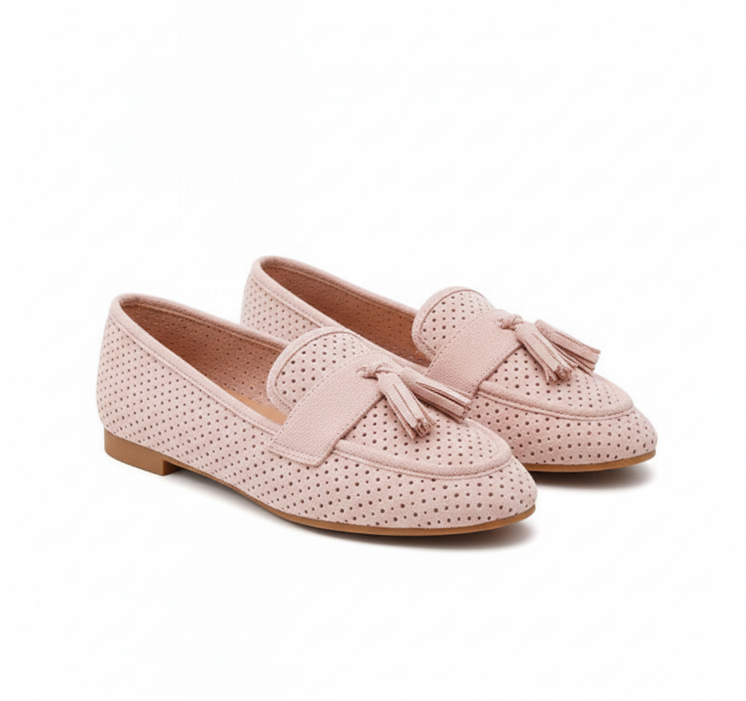 Mocassin plat classique en suédine - Noir - taille 39 - vue 4
