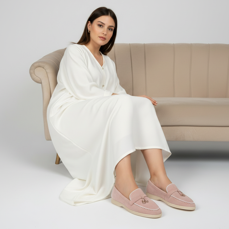 Mocassins avec breloque métallique - Kaki - taille 39 - vue 4
