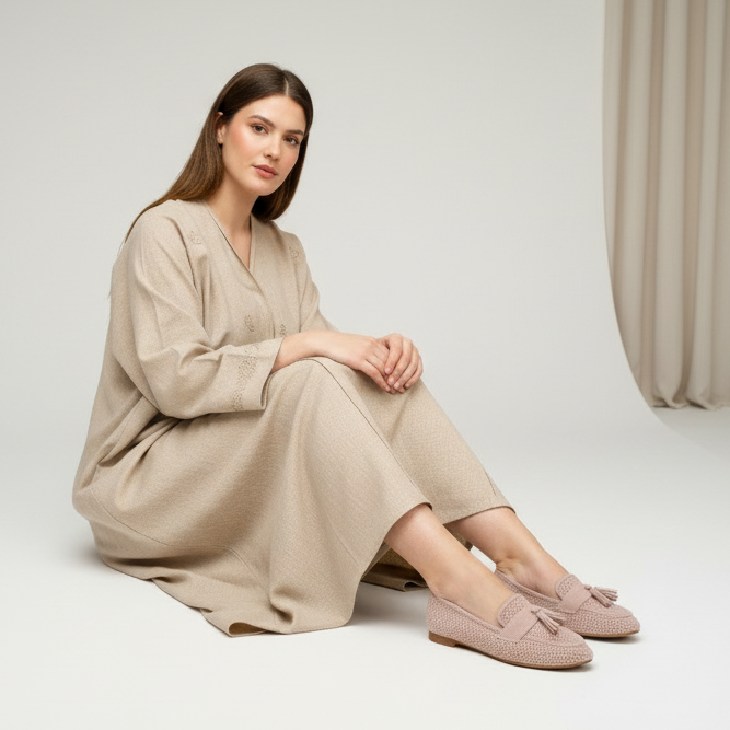 Mocassin plat classique en suédine - Noir - taille 38 - vue 3