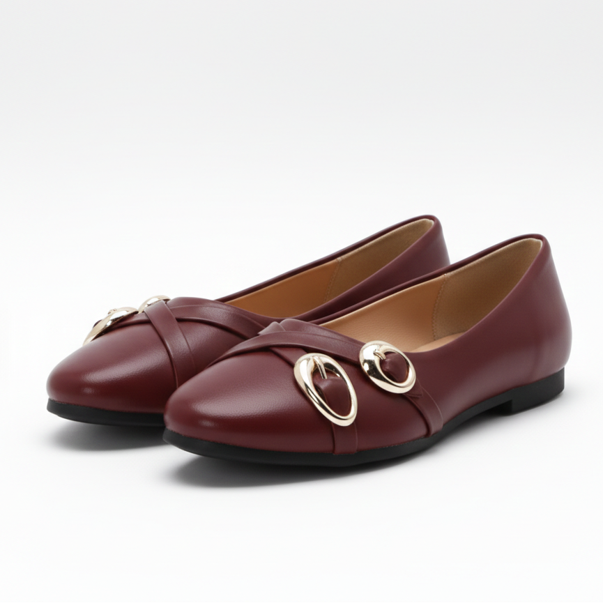 Ballerines avec décoration - Noir - taille 41 - vue 6